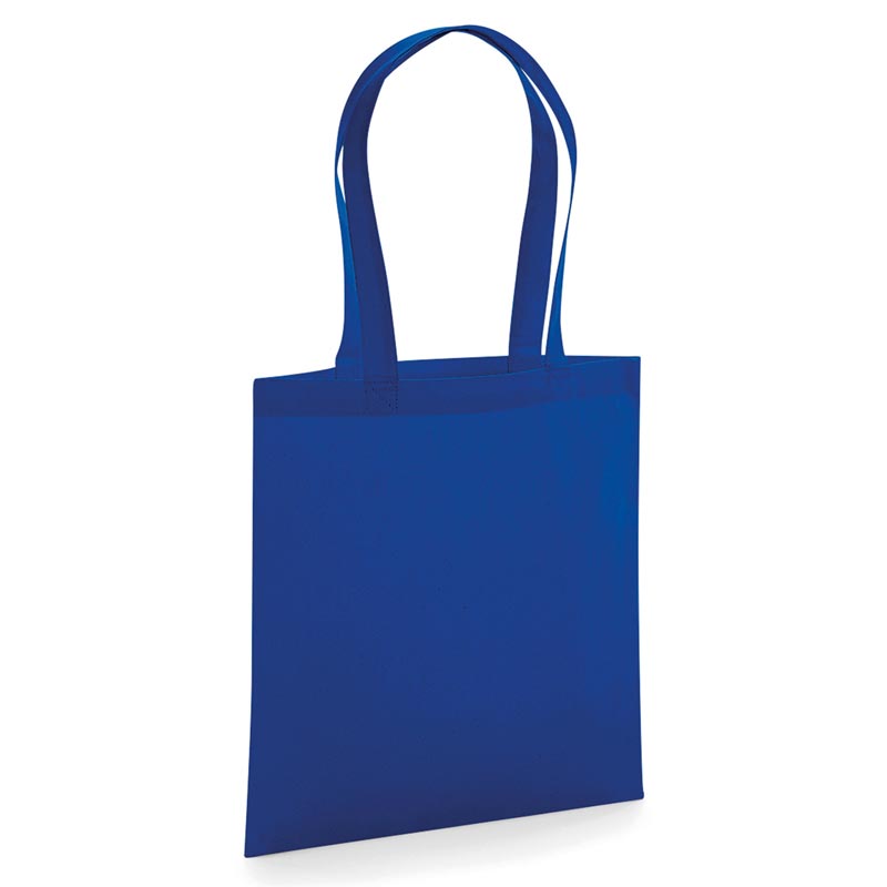 Organic premium cotton tote - French Navy One Size